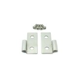 Rugged Ridge 76-06 Jeep CJ / Jeep Wrangler Stainless Steel Lower Door Hinges thumbnail 1