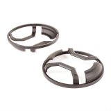 Rugged Ridge 07-18 Jeep Wrangler JK/JKU Fog Light Guard Elite Euro Guard Kit thumbnail 4
