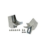 Rugged Ridge 97-06 Jeep Wrangler Stainless Steel Windshield Light Brackets thumbnail 2