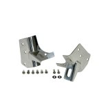 Rugged Ridge 97-06 Jeep Wrangler Stainless Steel Windshield Light Brackets thumbnail 3