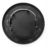 Rugged Ridge 07-18 Jeep Wrangler JK Textured Black Non-Locking Gas Cap Door thumbnail 1