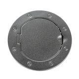 Rugged Ridge 07-18 Jeep Wrangler JK Textured Black Non-Locking Gas Cap Door thumbnail 4
