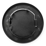 Rugged Ridge 07-18 Jeep Wrangler JK Textured Black Non-Locking Gas Cap Door thumbnail 7