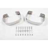 Rugged Ridge 76-95 Jeep CJ / Jeep Wrangler Stainless Steel Rear Bumperettes thumbnail 2