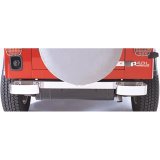 Rugged Ridge 76-95 Jeep CJ / Jeep Wrangler Stainless Steel Rear Bumperettes thumbnail 3