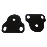 Rugged Ridge 76-95 Jeep CJ / Jeep Wrangler YJ Black Windshield Bracket Set thumbnail 2
