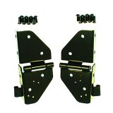 Rugged Ridge 76-86 Jeep CJ / 87-95 Jeep Wrangler YJ Black Windshield Hinges thumbnail 3