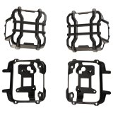 Rugged Ridge 18-20 Jeep Wrangler JL Textured Black Elite Tail Light Guards thumbnail 2