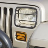 Rugged Ridge 87-95 Jeep Wrangler YJ Headlight & Turn Signal Euro Guard Set thumbnail 2