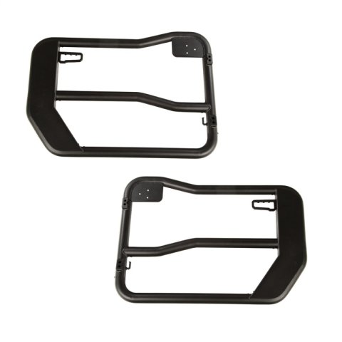 Rugged Ridge Fortis Front Tube Doors with Mirrors 18-23 Jeep Wrangler JL/JT thumbnail 1
