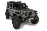 Rugged Ridge Arcus Front Bumper Tube Overrider Black 18-20 Jeep Wrangler JL thumbnail 5