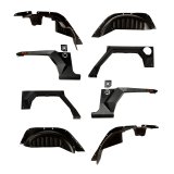Rugged Ridge XHD Armor Fenders and Liner Kit 07-18 Jeep Wrangler JKU 4-Door thumbnail 1