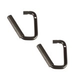 Rugged Ridge Steel Grab Handles Front Pair Black 07-18 Jeep Wrangler JK/JKU thumbnail 4