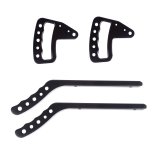 Rugged Ridge Aluminum Grab Handles F/R Kit Black 07-18 Jeep Wrangler JK/JKU thumbnail 2
