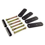 Rugged Ridge HD Front Leaf Spring Shackles 1-In Lift 87-95 Jeep Wrangler YJ thumbnail 1