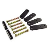 Rugged Ridge HD Front Leaf Spring Shackles 1-In Lift 87-95 Jeep Wrangler YJ thumbnail 2