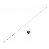 Rugged Ridge 97-06 Jeep Wrangler TJ/LJ Stainless Steel Antenna Mast & Base thumbnail 2