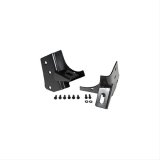 Rugged Ridge 97-06 Jeep Wrangler TJ Windshield Hinge Light Brackets Black thumbnail 1