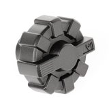 Rugged Ridge 01-19 Jeep Wrangler TJ/LJ/JK/JL Black Elite Aluminum Fuel Cap thumbnail 1