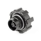 Rugged Ridge 01-19 Jeep Wrangler TJ/LJ/JK/JL Black Elite Aluminum Fuel Cap thumbnail 4