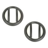 Rugged Ridge 07-18 Jeep Wrangler JK Textured Black Side Marker Euro Guards thumbnail 2
