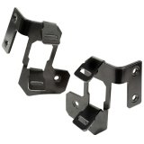 Rugged Ridge 07-18 Jeep Wrangler JK Semi-Gloss Black A Pillar Light Mount thumbnail 1