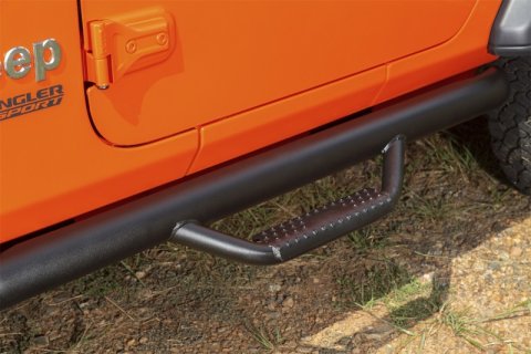 Rugged Ridge Spartan Nerf Bar Textured Black 18-20 Jeep Wrangler JL 2 Door thumbnail 5
