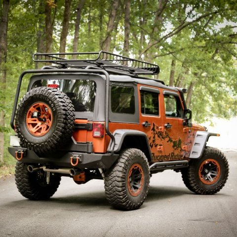 Rugged Ridge Hurricane Fender Flare Kit EU Textured 07-18 Jeep Wrangler JK thumbnail 4