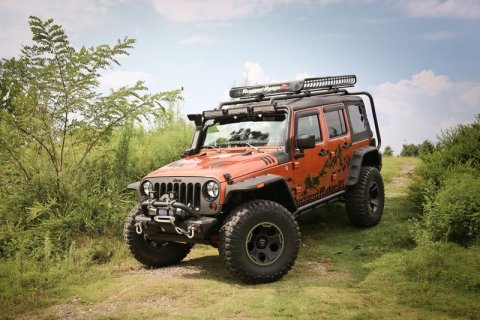 Rugged Ridge Hurricane Fender Flare Kit EU Textured 07-18 Jeep Wrangler JK thumbnail 5