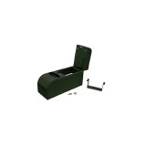 Rugged Ridge Standard Locking Console Black 76-95 Jeep CJ / Jeep Wrangler thumbnail 2