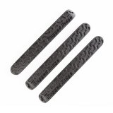 Rugged Ridge Elite Dr Hndle Inserts Black Tread 2Dr 07-18 Jeep Wrangler JK thumbnail 1