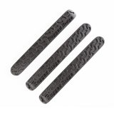 Rugged Ridge Elite Dr Hndle Inserts Black Tread 2Dr 07-18 Jeep Wrangler JK thumbnail 2