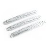 Rugged Ridge Elite Dr Hndle Insert Brushed Tread 2D 07-18 Jeep Wrangler JK thumbnail 5