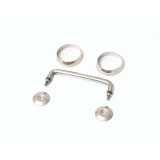 Rugged Ridge 97-06 Jeep Wrangler Stainless Steel Windshield Tie Down Kit thumbnail 2