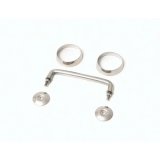 Rugged Ridge 97-06 Jeep Wrangler Stainless Steel Windshield Tie Down Kit thumbnail 4