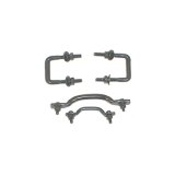 Rugged Ridge Windshield Tie Down Kit Black 55-95 Jeep CJ / Jeep Wrangler thumbnail 2
