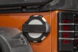 Rugged Ridge Elite Fuel Door Non-Lock Brushed Alum 07-18 Jeep Wrangler JK thumbnail 7