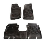 Rugged Ridge Floor Liner Front/Rear Black 2018-2020 Jeep Wrangler JL 4 Dr thumbnail 2