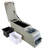 Rugged Ridge Ultimate Locking Console Gray 76-95 Jeep CJ / Jeep Wrangler thumbnail 1