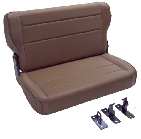 Rugged Ridge Fold & Tumble Rear Seat Spice 76-95 Jeep CJ / Jeep Wrangler thumbnail 3