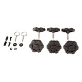 Rugged Ridge Elite Hardtop Quick Removal Kit 4-Dr 07-18 Jeep Wrangler JKU thumbnail 1