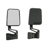 Rugged Ridge 87-02 Jeep Wrangler YJ/TJ Black Dual Focus Door Mirror Kit thumbnail 2