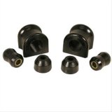 Rugged Ridge Front Swaybar Bushing Kit Black 30.5mm 97-06 Jeep Wrangler thumbnail 1