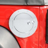 Rugged Ridge 07-18 Jeep Wrangler JK Stainless Steel Locking Gas Cap Door thumbnail 3