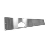 Rugged Ridge 76-86 Jeep CJ Stainless Steel Dash Panel w/o Gauge Cut-Outs thumbnail 1