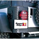 Rugged Ridge 76-06 Jeep CJ / Jeep Wrangler Black Euro Tail Light Guards thumbnail 3