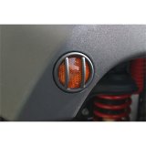 Rugged Ridge 07-18 Jeep Wrangler JK Black Side Marker Light Euro Guards thumbnail 3