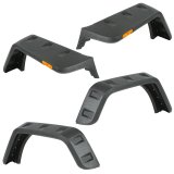 Rugged Ridge Hurricane Fender Flare Kit US Smooth 07-18 Jeep Wrangler JK thumbnail 1