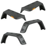Rugged Ridge Hurricane Fender Flare Kit US Smooth 07-18 Jeep Wrangler JK thumbnail 2