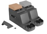 Rugged Ridge Stereo Security Console Gray 76-95 Jeep CJ / Jeep Wrangler thumbnail 3